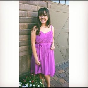 BEAUTIFUL PURPLE SUMMER DRESS